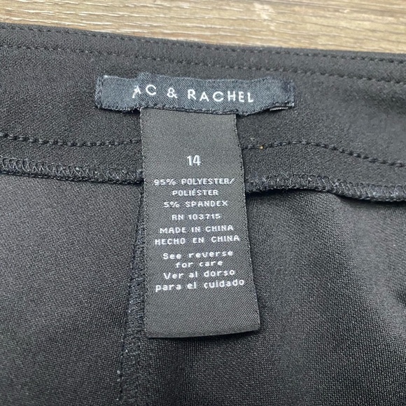 Zac & Rachel Black Trousers - Picture 3 of 9